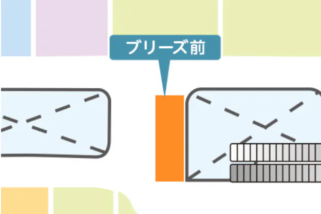 【イオンモールかほく*】ブリーズ前ブリッジ