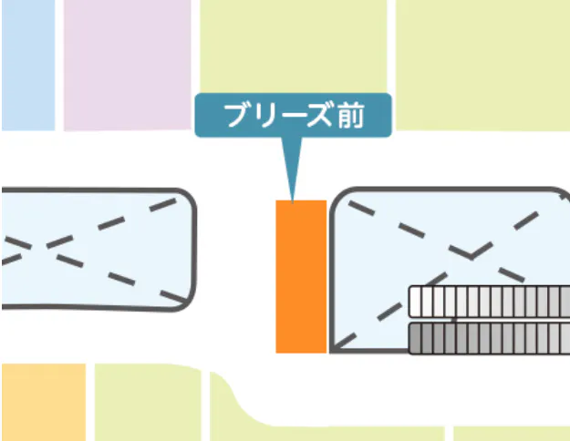 【イオンモールかほく*】ブリーズ前ブリッジ