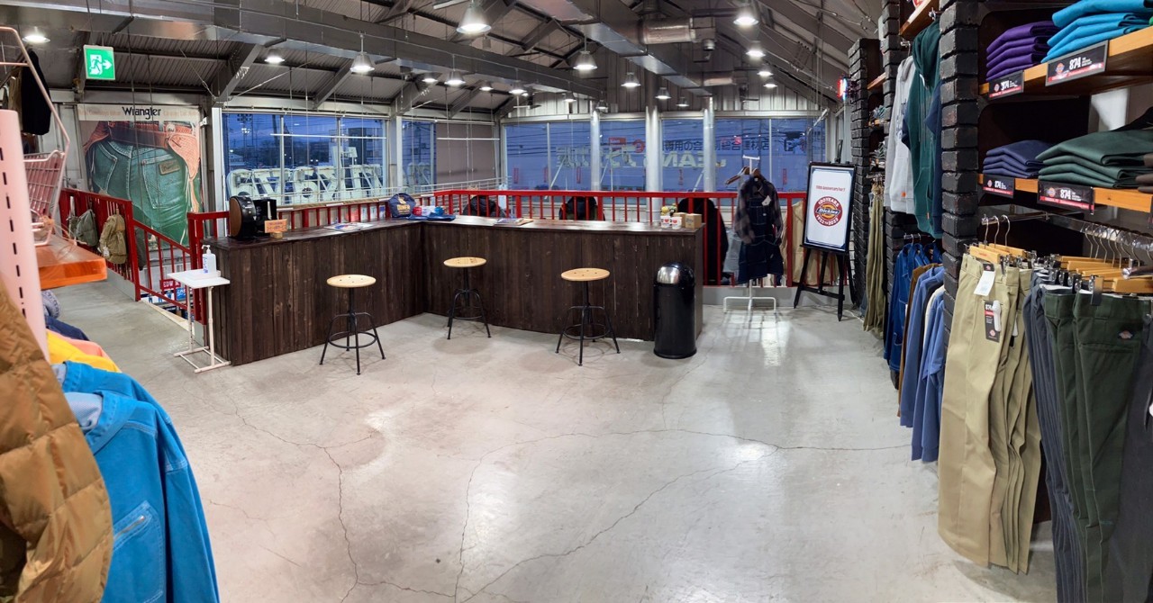 【アメリカ屋仙台六丁の目店／2F屋内】ウォーターサーバー等の会員獲得プロモーション、雑貨等の物販のポップアップストアに最適なジーンズショップ内のイベントスペースの画像7