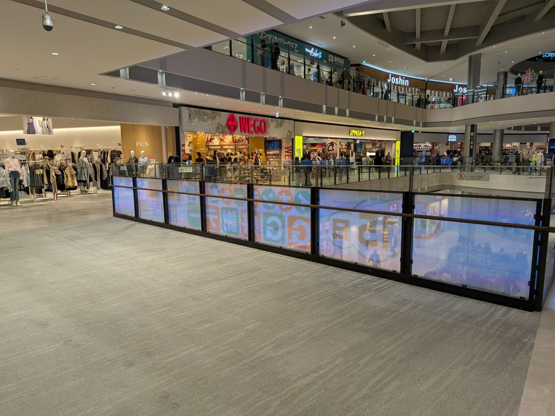 【イオンモール四條畷】⑦　2階 WEGO前