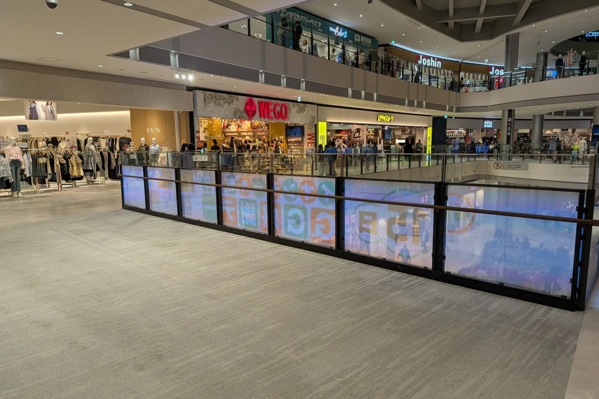 【イオンモール四條畷】⑦ 2階 WEGO前