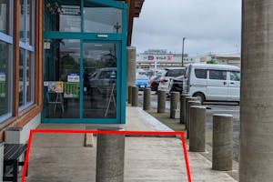 【ダイナム八街店】プロモーションイベントに最適なアミューズメント施設のイベントスペース(①正面入口)