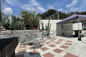 【横浜市神奈川区羽沢町】ポップアップストアや撮影に適したアメリカ風の雰囲気が漂う屋外スペース