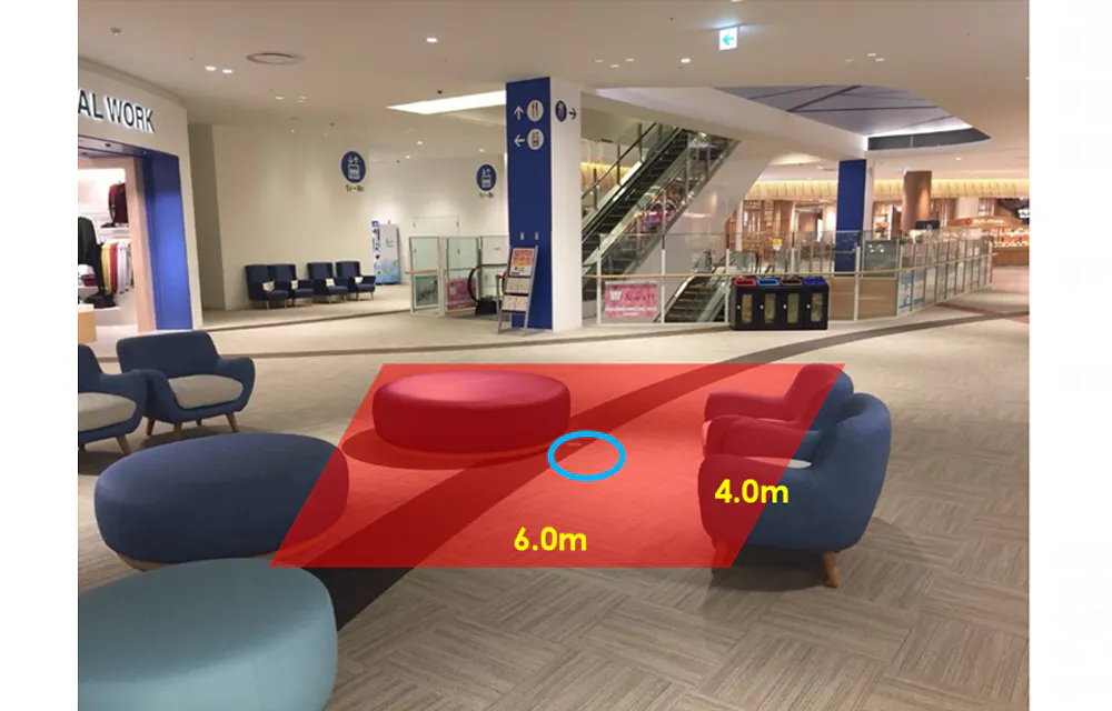 【ららぽーと名古屋みなとアクルス】3階 北西エスカレーター前