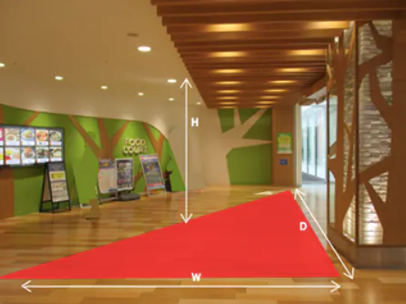 【神戸ハーバーランドｕｍｉｅ（ウミエ）】VP設置場所「ノースモール４階フードコート前」