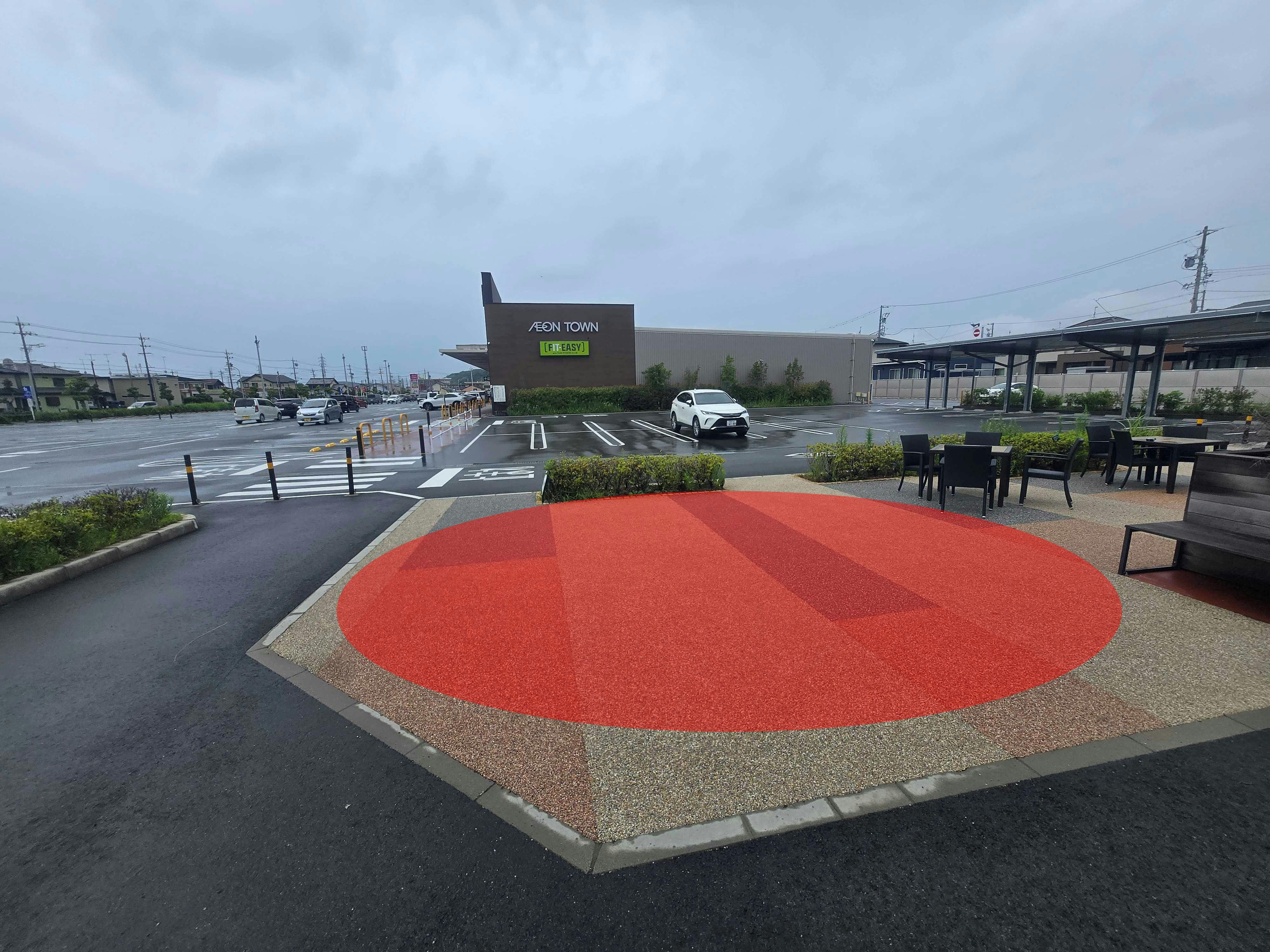 【イオンタウン湖西新居】キッチンカーに最適な大型スーパーにあるキッチンカースペースの画像