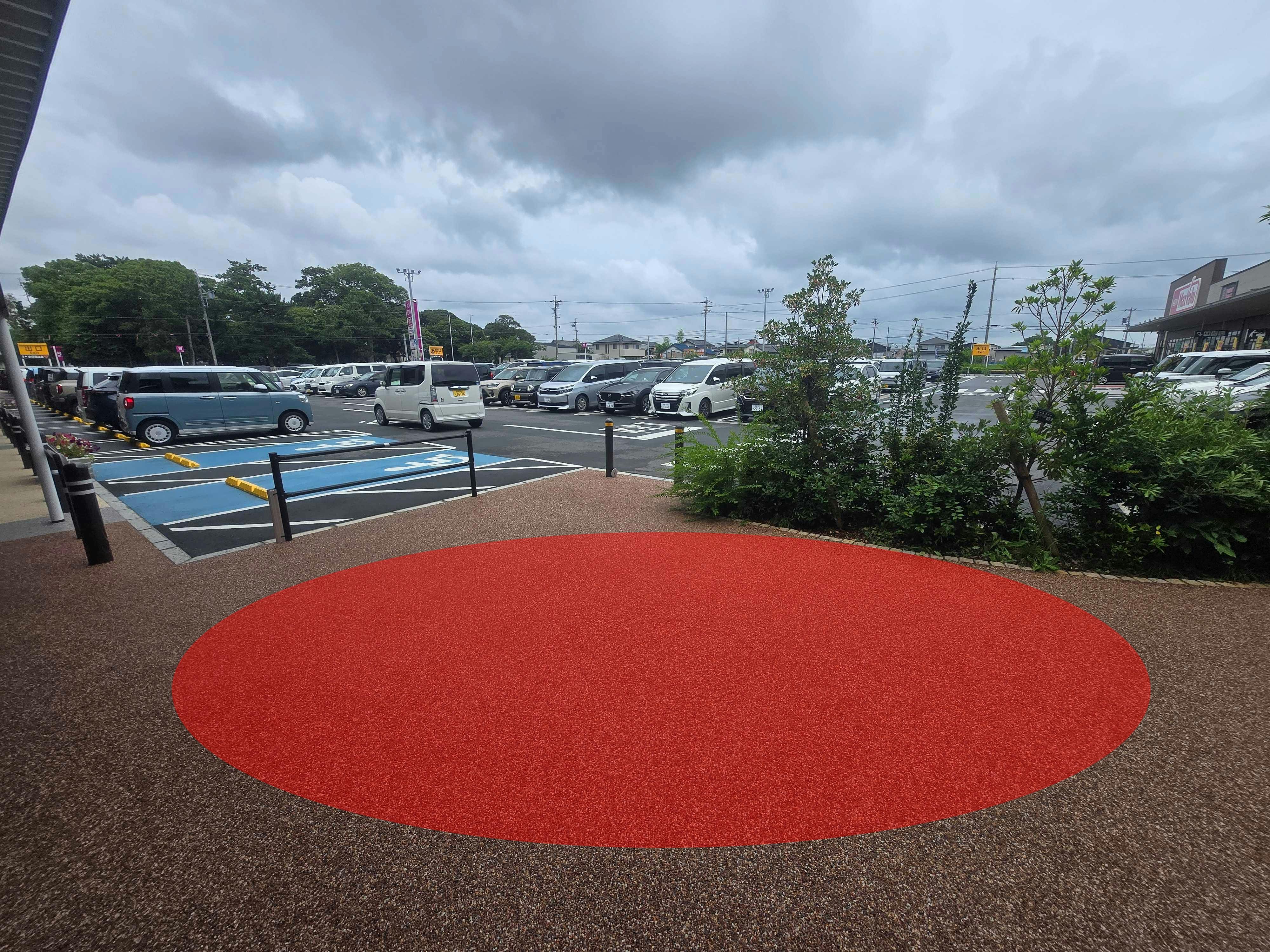 【イオンタウン浜松新橋】キッチンカーに最適な大型スーパーにあるキッチンカースペースの画像