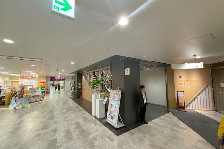 【光が丘IMA/光が丘駅直結】電子タバコ等の喫煙具PRに最適な駅直結ショッピングセンターの3階喫煙スペース前にあるイベントスペースの画像3