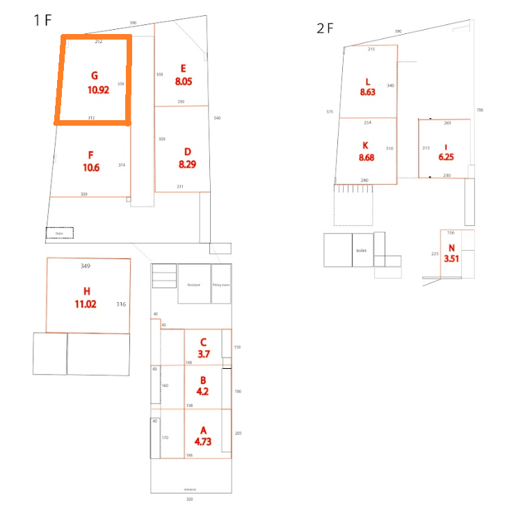 【渋谷駅7分】オシャレ雑貨やファッションのポップアップストアに最適なレンタルスぺース(区画G)の画像6