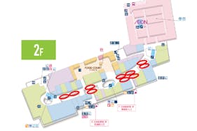 【イオンモール春日部】モール内広告 通路バナー