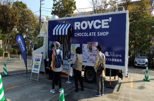 【イオン酒田南】駐車場(移動販売車　電源付き)キッチンカー出店に最適なスーパー店外催事イベントスペース