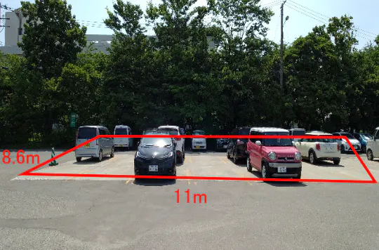 【イオン酒田南】駐車場(移動販売車　電源付き)キッチンカー出店に最適なスーパー店外催事イベントスペースの画像