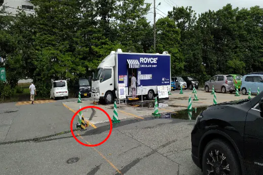 【イオン酒田南】駐車場(移動販売車 電源付き)キッチンカー出店に最適なスーパー店外催事イベントスペース