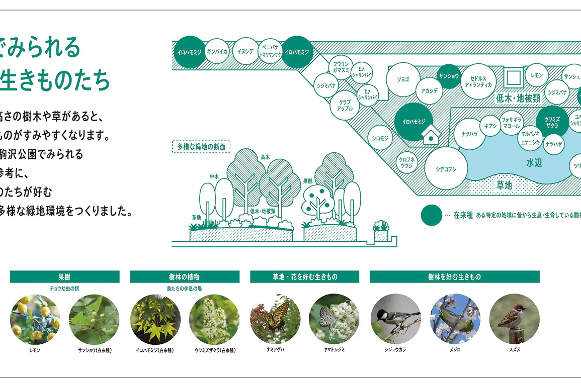 【KOMAZAWA Park Quarter】【駒沢大学駅徒歩1分】カフェ横の緑あふれるテラス空間「KOMAZAWA Park Quarter Biotope」