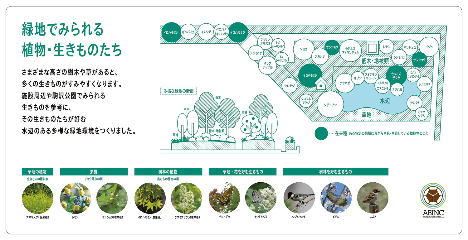 【KOMAZAWA Park Quarter】【駒沢大学駅徒歩1分】カフェ横の緑あふれるテラス空間「KOMAZAWA Park Quarter Biotope」