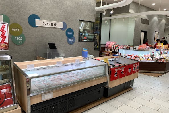 【海老名マルイ】1階 カレンダリウムF12【食物販・調理行為可能】入口正面の好立地、共同利用キッチン・共同冷蔵・冷凍庫完備