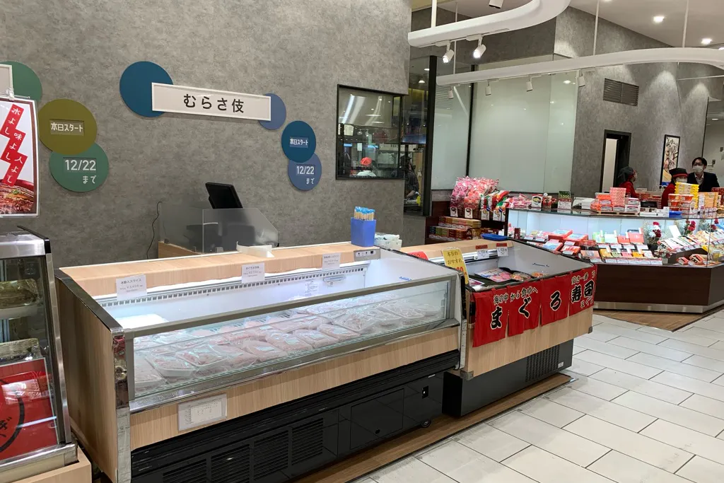 【海老名マルイ】1階 カレンダリウムF12【食物販・調理行為可能】入口正面の好立地、共同利用キッチン・共同冷蔵・冷凍庫完備