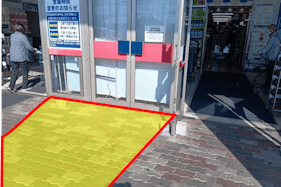 【メガセンタートライアル筑西店】【ⒶⒷセット】販促プロモーションに最適な Ⓐ 屋外正面+Ⓑ屋内レジアウトのセットプラン【買取はご利用頂けません】