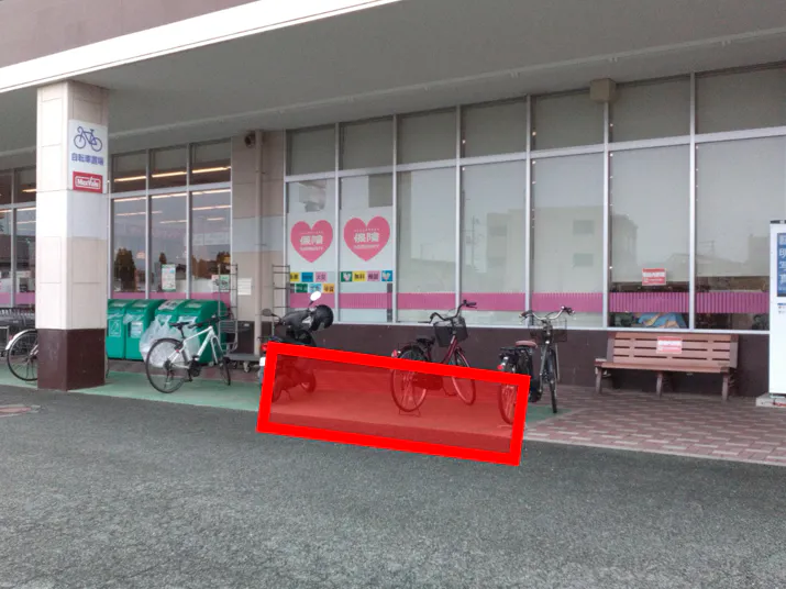 【マックスバリュ青田店】店舗外　キッチンカー出店に最適なスーパー店外催事イベントスペース