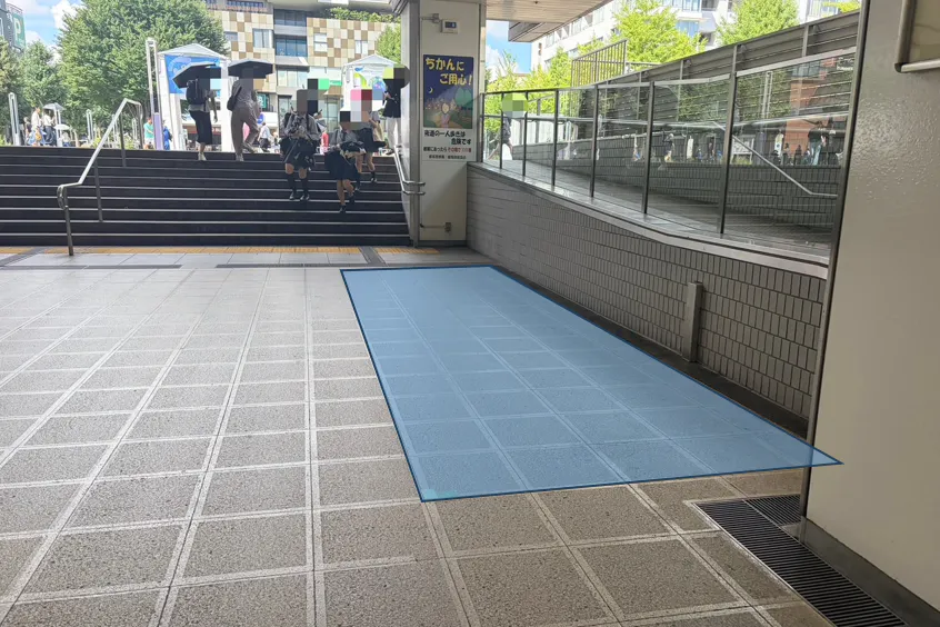 【横浜市営地下鉄ブルーラインセンター北駅|割引キャンペーン実施中】各種プロモーションや物販、食物販のポップアップストアに最適な人通りの多い改札外イベントスペース