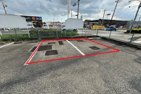 【ダイナム戸ヶ崎店】キッチンカー出店やプロモーションイベントに最適なアミューズメント施設駐車場内のスペース①