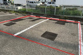 【ダイナム戸ヶ崎店】キッチンカー出店やプロモーションイベントに最適なアミューズメント施設駐車場内のスペース①