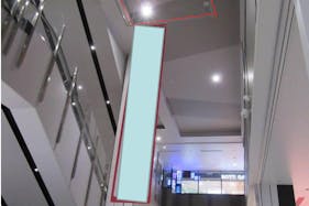 【イオンモールいわき小名浜】モール内広告 大型バナー