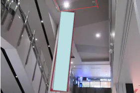 【イオンモールいわき小名浜】モール内広告 大型バナー