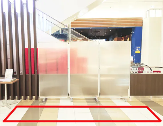 【イオンモール奈良登美ケ丘*】1F 北側エスカレーター横 口福堂前