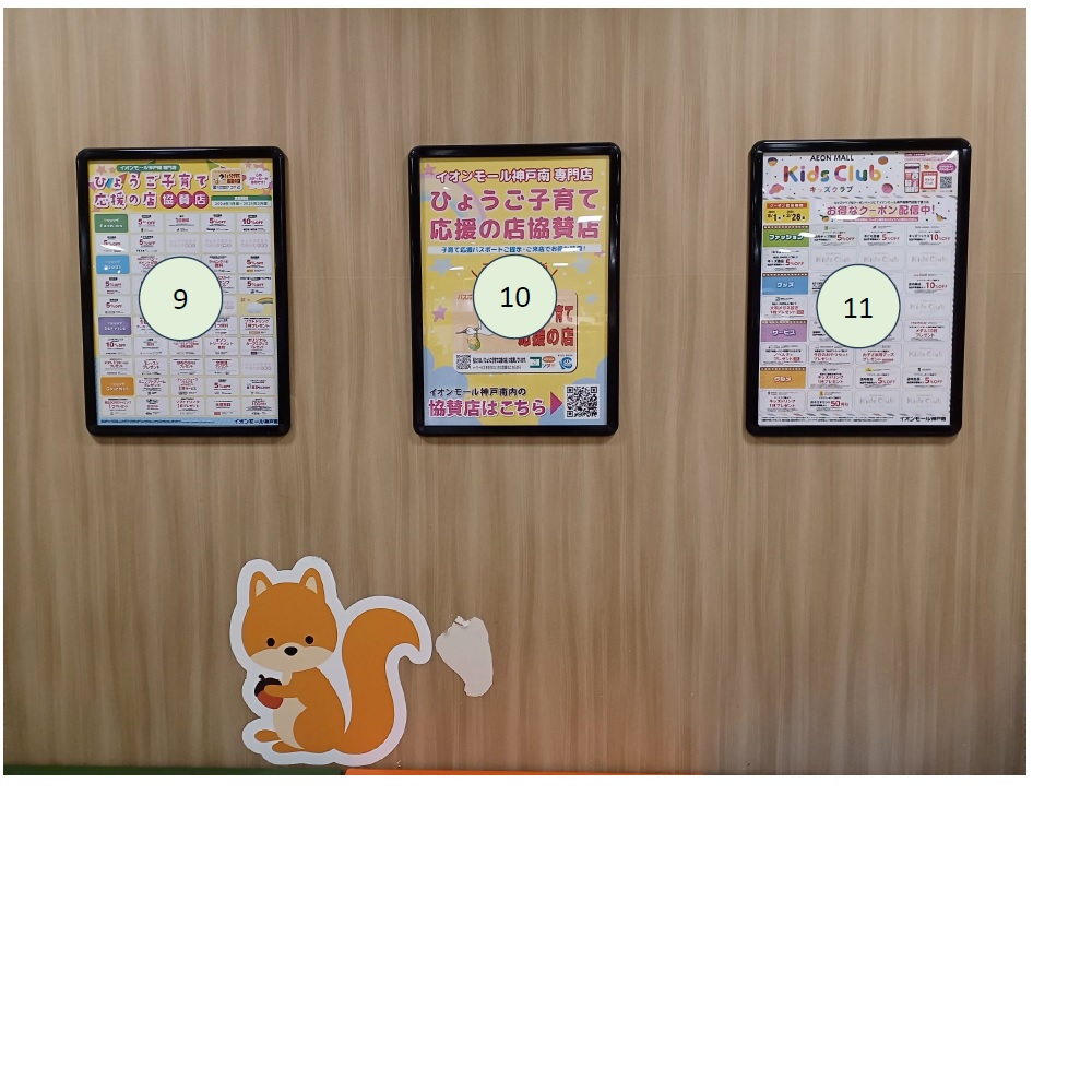 【イオンモール神戸南】モール内広告 B2ポスター