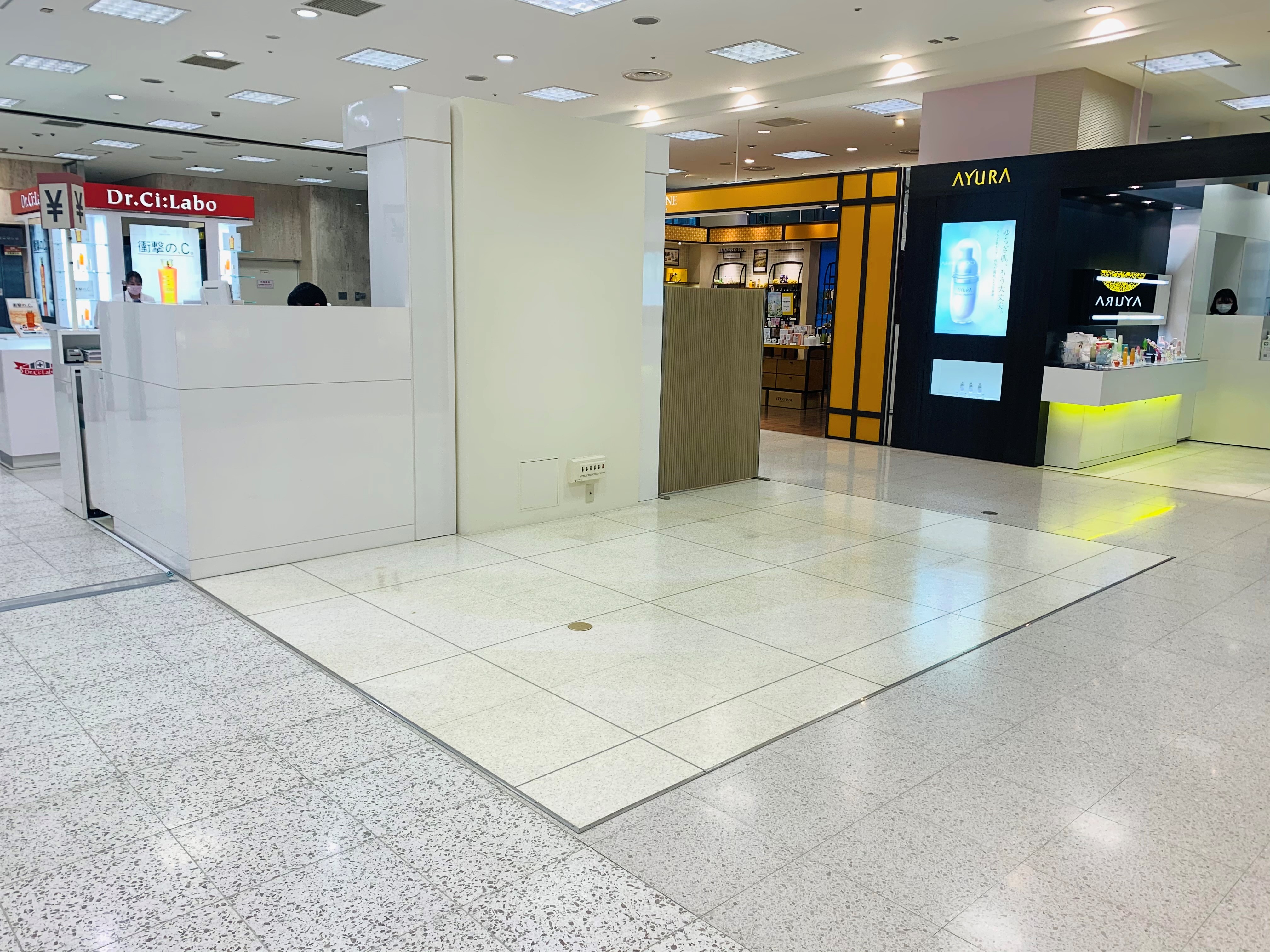 【東急百貨店さっぽろ店】コスメやレディース雑貨のポップアップストアに最適な1階コスメゾーンのイベントスペースの画像4