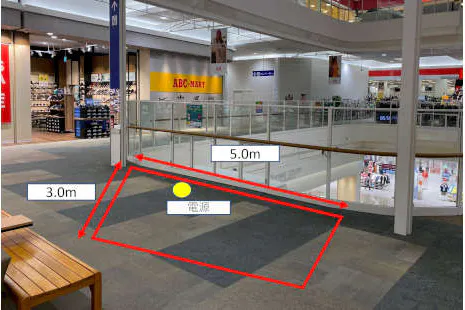 【イオンモール高松*】メイル&コー前ブリッジ