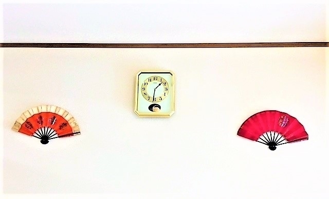 始めの間の壁面装飾