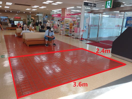 【松竹大船ショッピングセンター】小規模のポップアップストアや催事に適した2Fエントランス-2(小サイズ)のイベントスペース