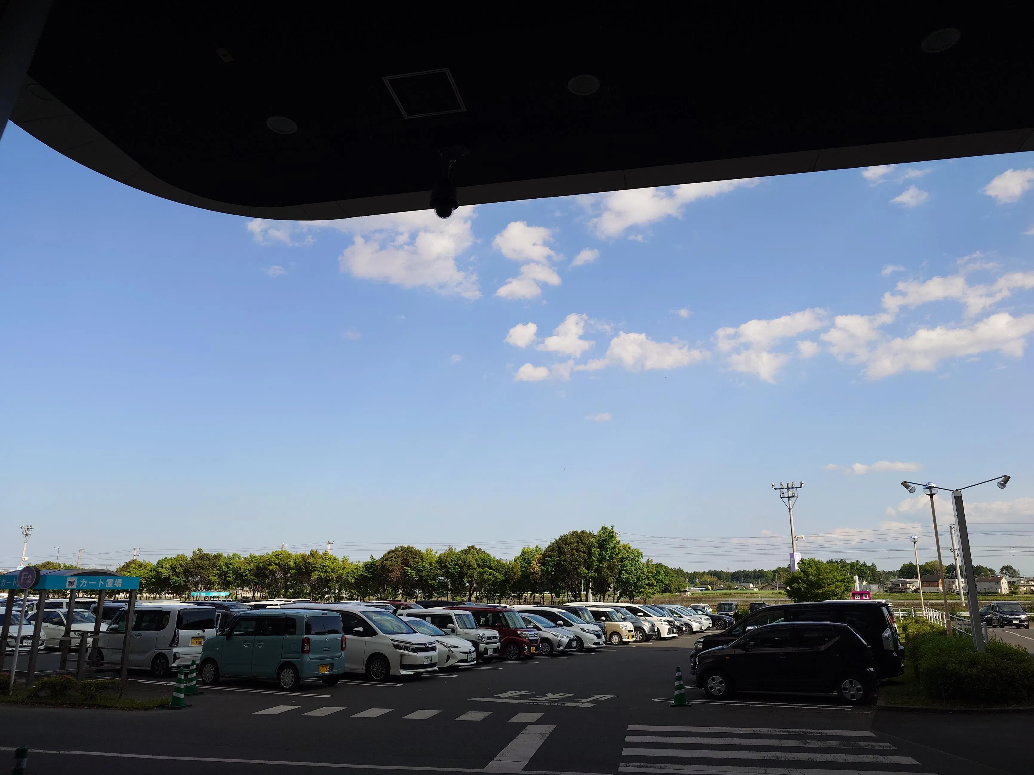 【イオンモール水戸内原】駐車場