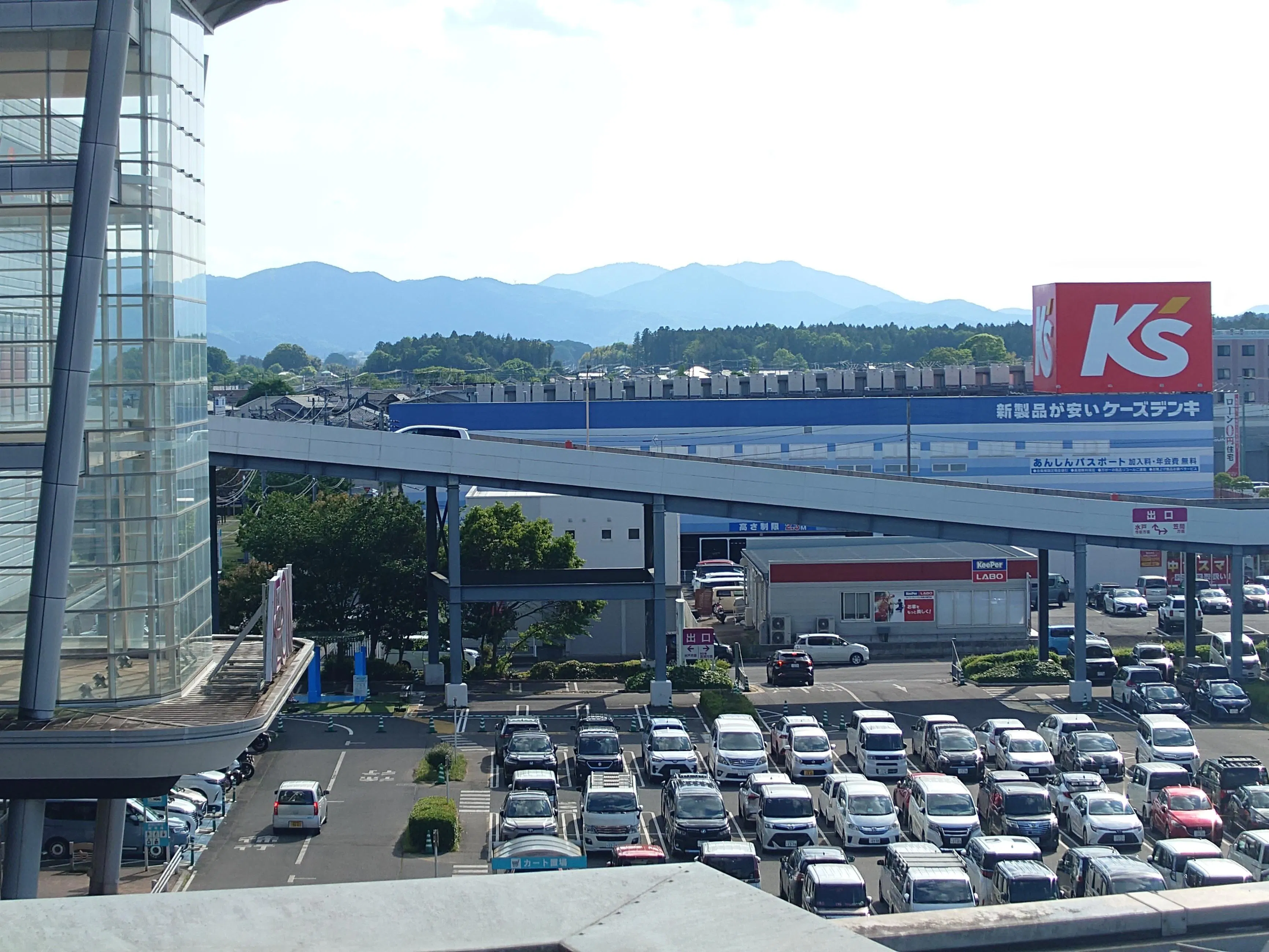 【イオンモール水戸内原】駐車場
