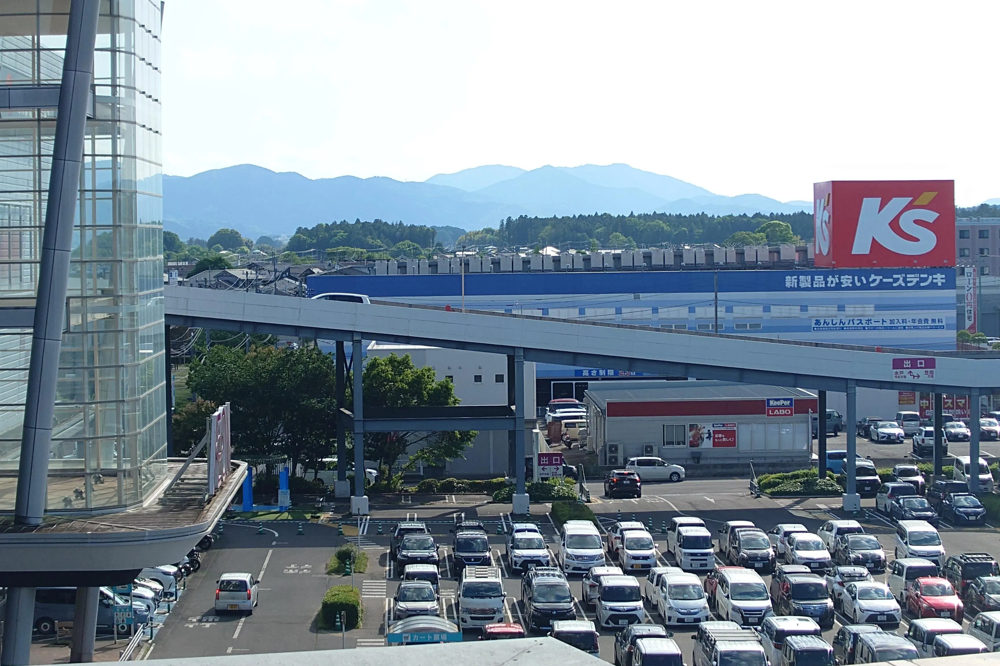 【イオンモール水戸内原】駐車場