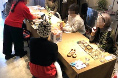 使用例:クリスマスラッピング講座(WS/3h)