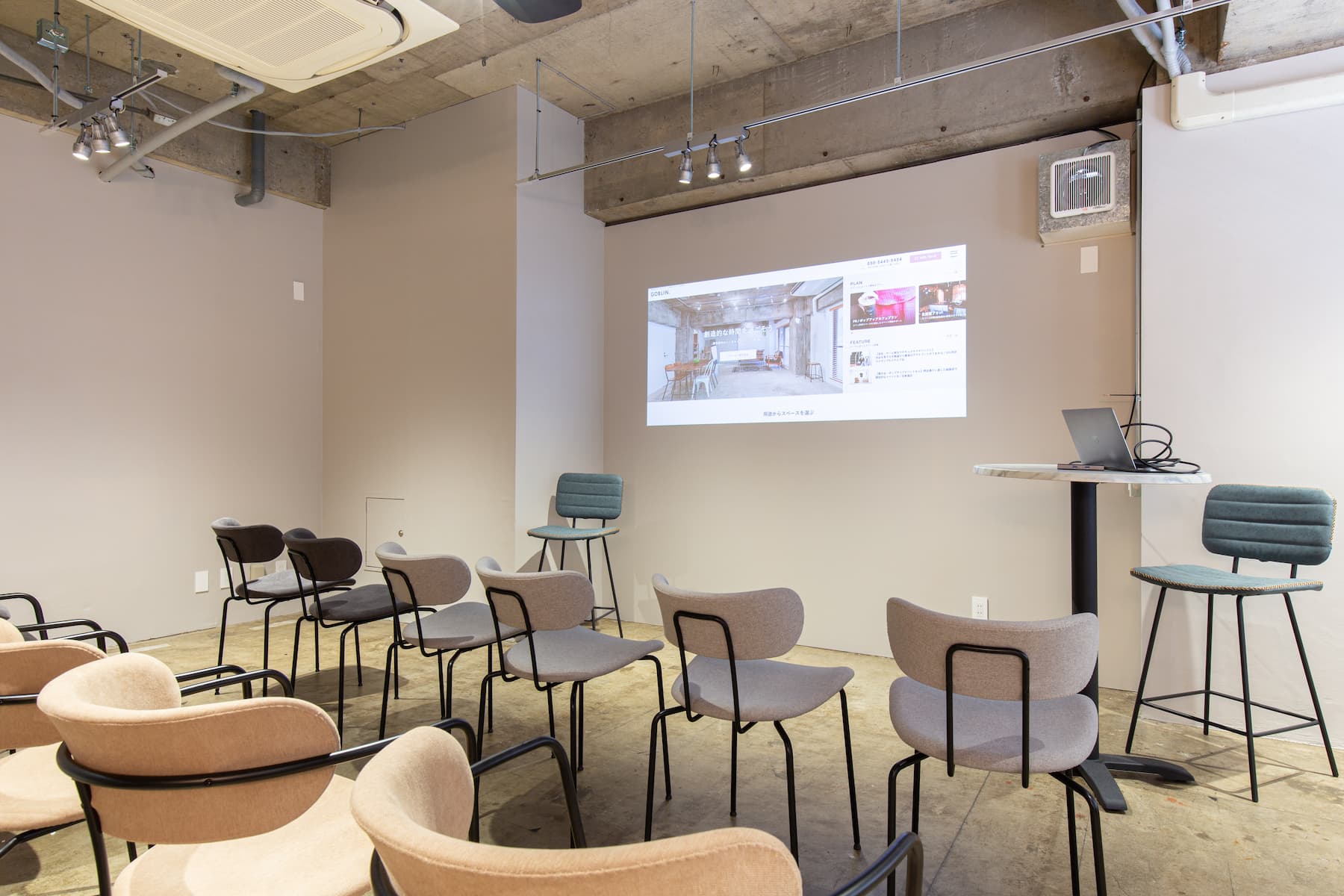【池尻大橋駅徒歩3分】複合施設内にあるセミナーやワークショップに最適なプロジェクター完備の多目的レンタルスペースの画像7