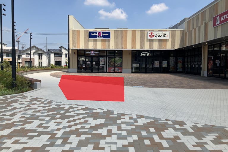 【SOCOLA所沢】1階屋外(ケンタッキー前) 販促プロモーションに最適な催事イベントスペースの画像1