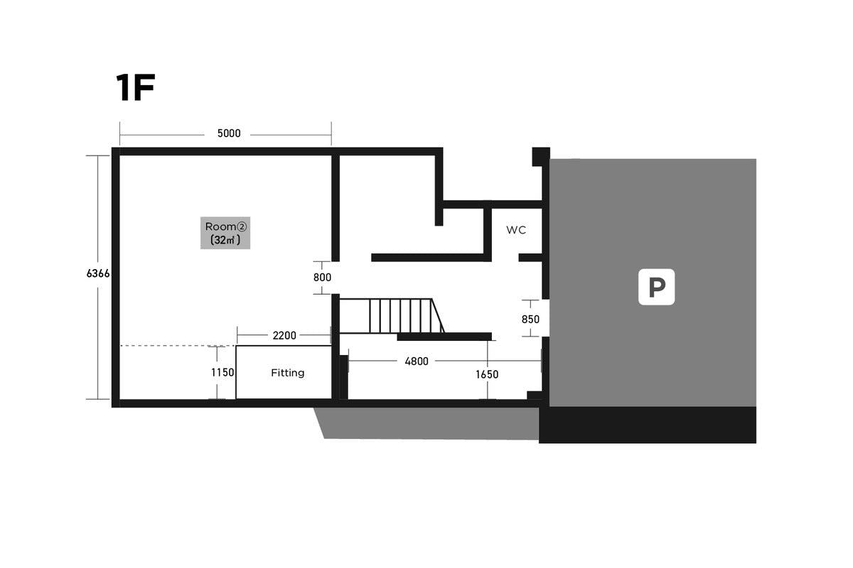 【表参道駅5分】展示会やポップアップストアに適した一軒家風のフレキシブルに使えるスペース(1F+2F)