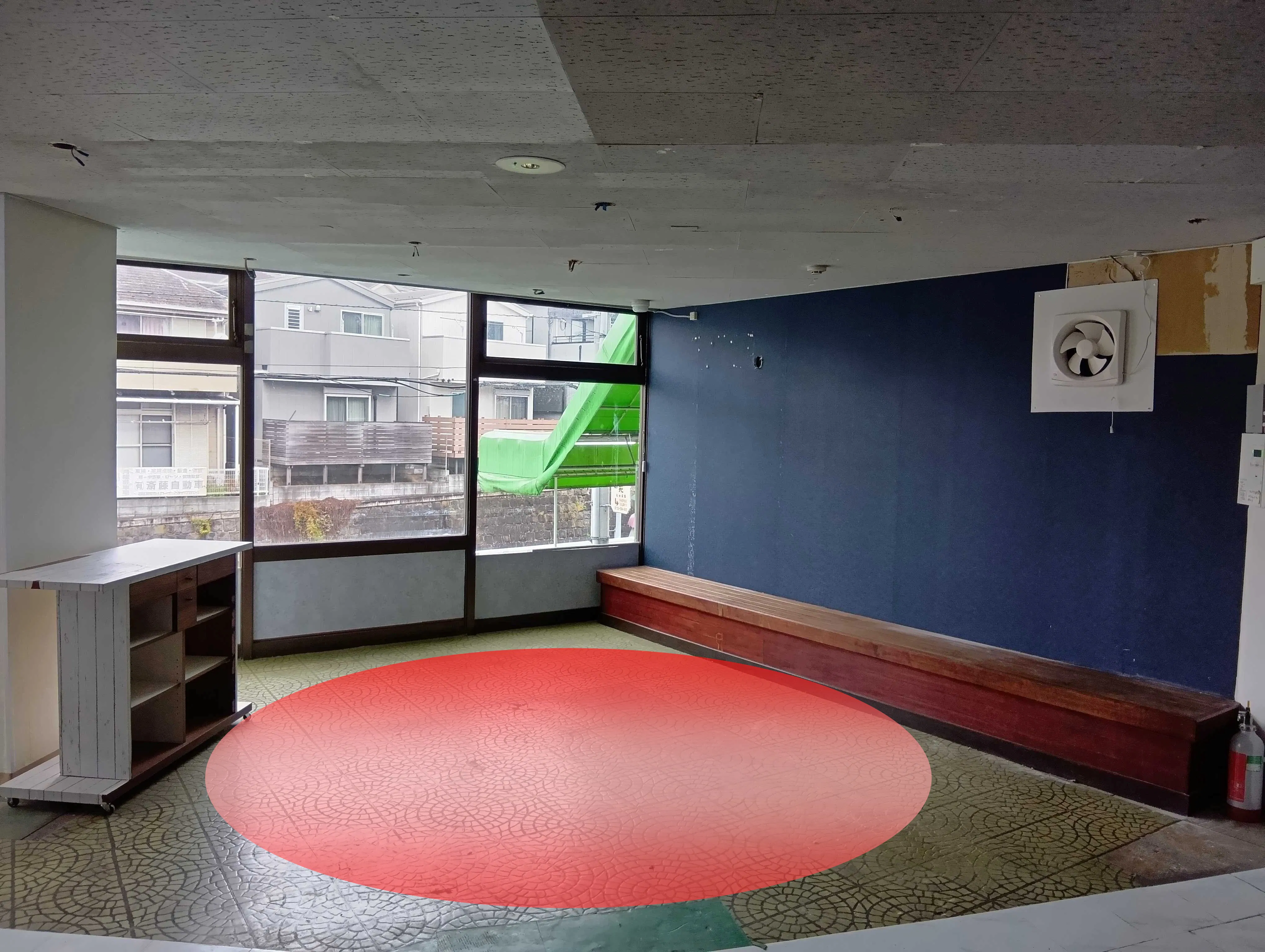 【スーパーマルヤマ三春台店】買取催事に最適な2Fイベントスペースの画像