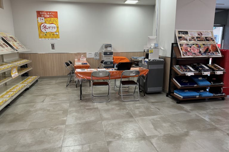 【西友 成増店】1Fエレベーター・入口横ギフト売場 プロモーション用途や物販、食物販のポップアップストアに最適なスーパー店内催事イベントスペースの画像1
