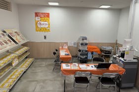 【西友 成増店】1Fエレベーター・入口横ギフト売場 プロモーション用途や物販、食物販のポップアップストアに最適なスーパー店内催事イベントスペース