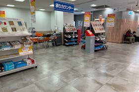 【西友 成増店】1Fエレベーター・入口横ギフト売場 プロモーション用途や物販、食物販のポップアップストアに最適なスーパー店内催事イベントスペース
