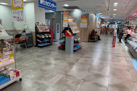 【西友 成増店】1Fエレベーター・入口横ギフト売場 プロモーション用途や物販、食物販のポップアップストアに最適なスーパー店内催事イベントスペース