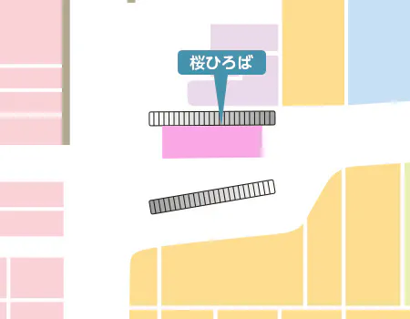 【イオンモール土浦*】桜ひろば