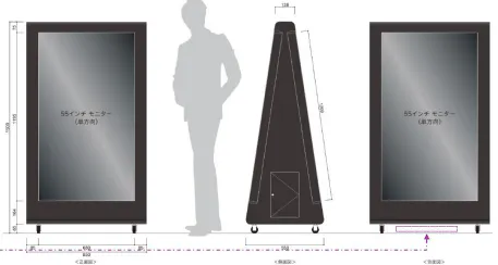【イオンモール新瑞橋】モール内広告 A型サイネージ