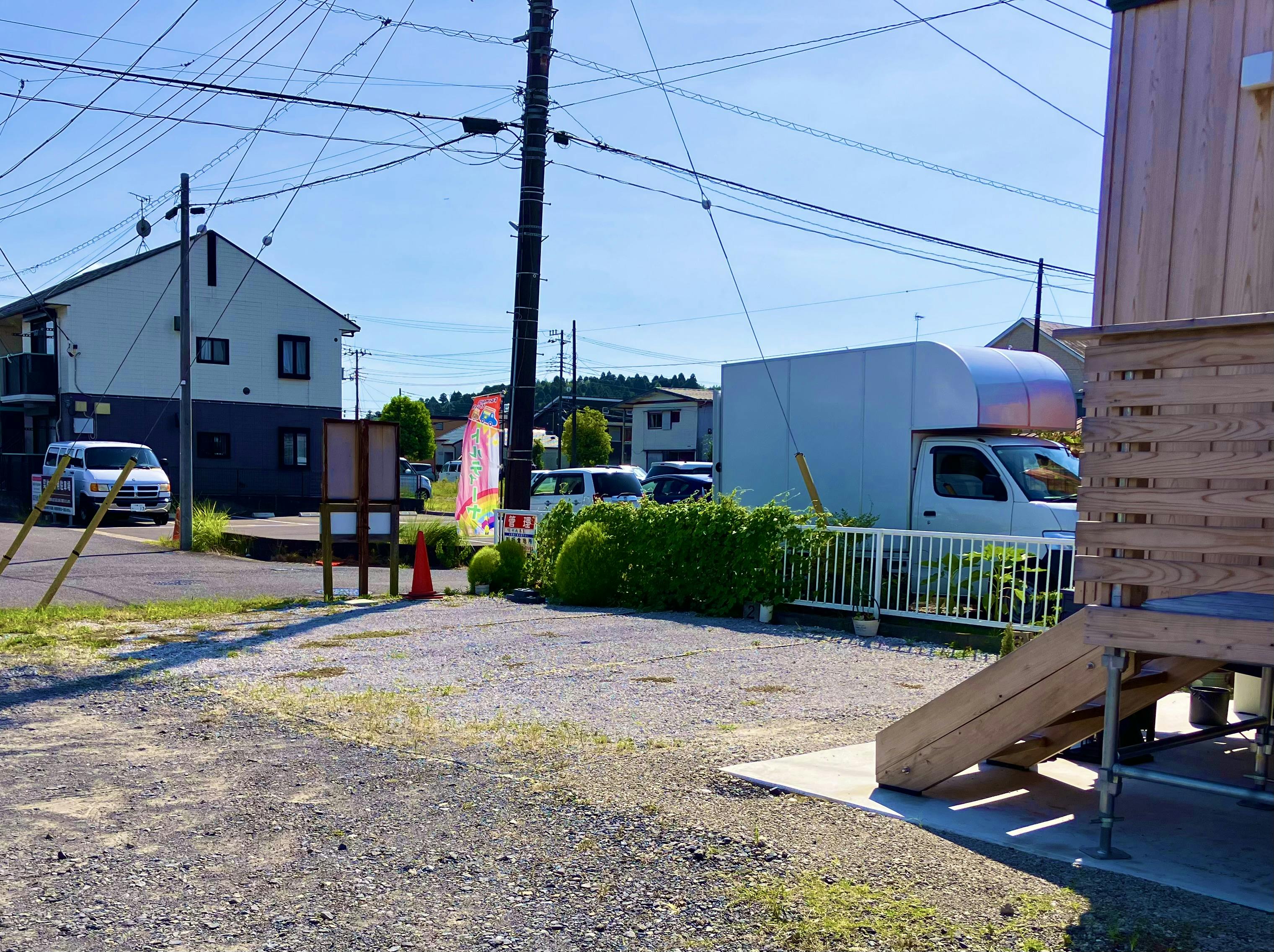 【永田駅】改札の目の前にあるキッチンカー・移動販売に最適なレンタルスペースの画像