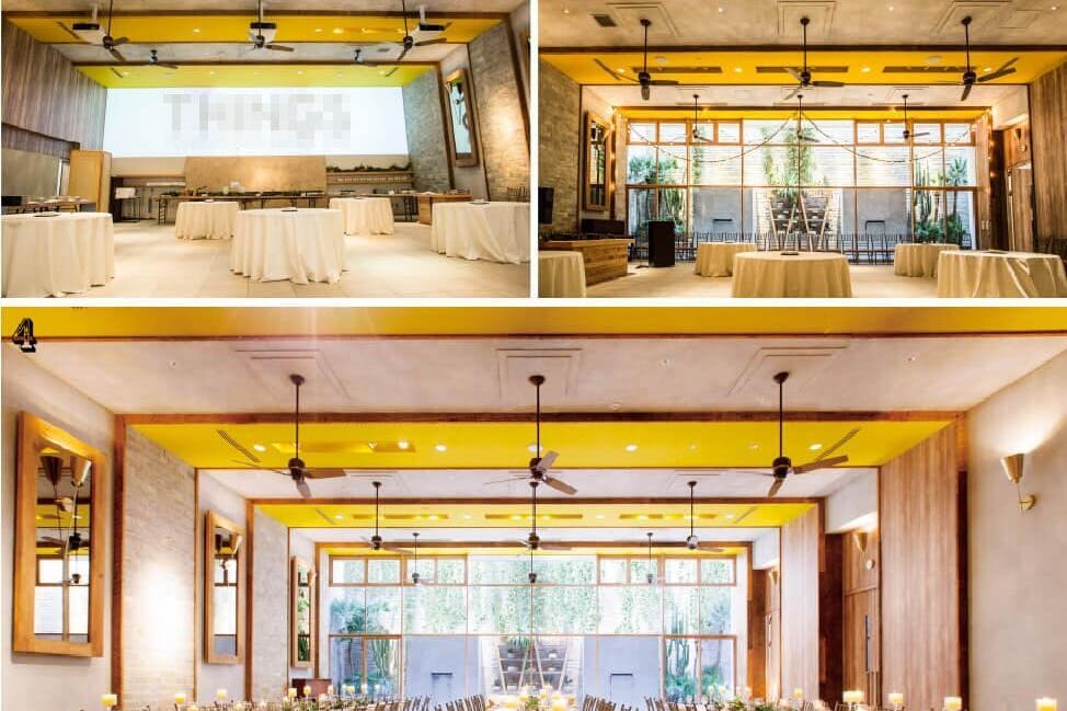 【表参道駅5分】ロケ等の撮影用途やレセプションパーティー、オフサイトミーティングに最適な結婚式場内のイベントスペース